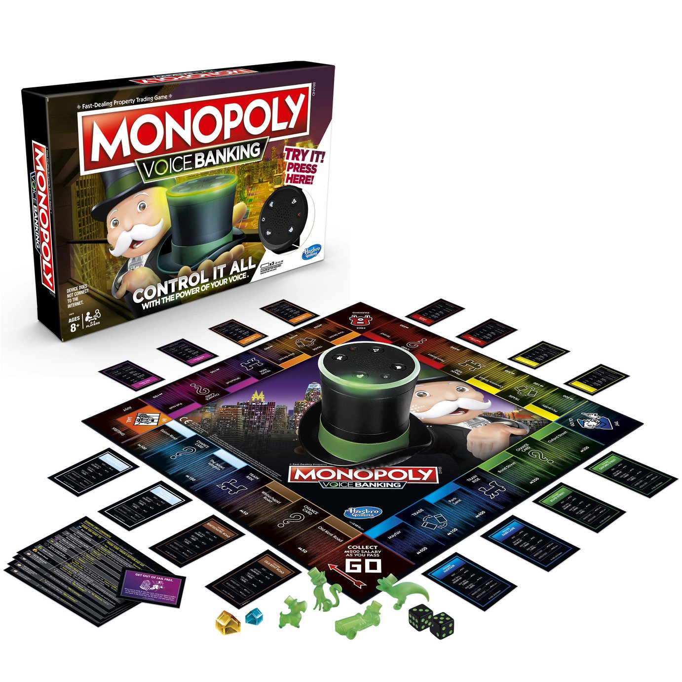 Monopoly Voice Banking from  Hasbro Gaming Review