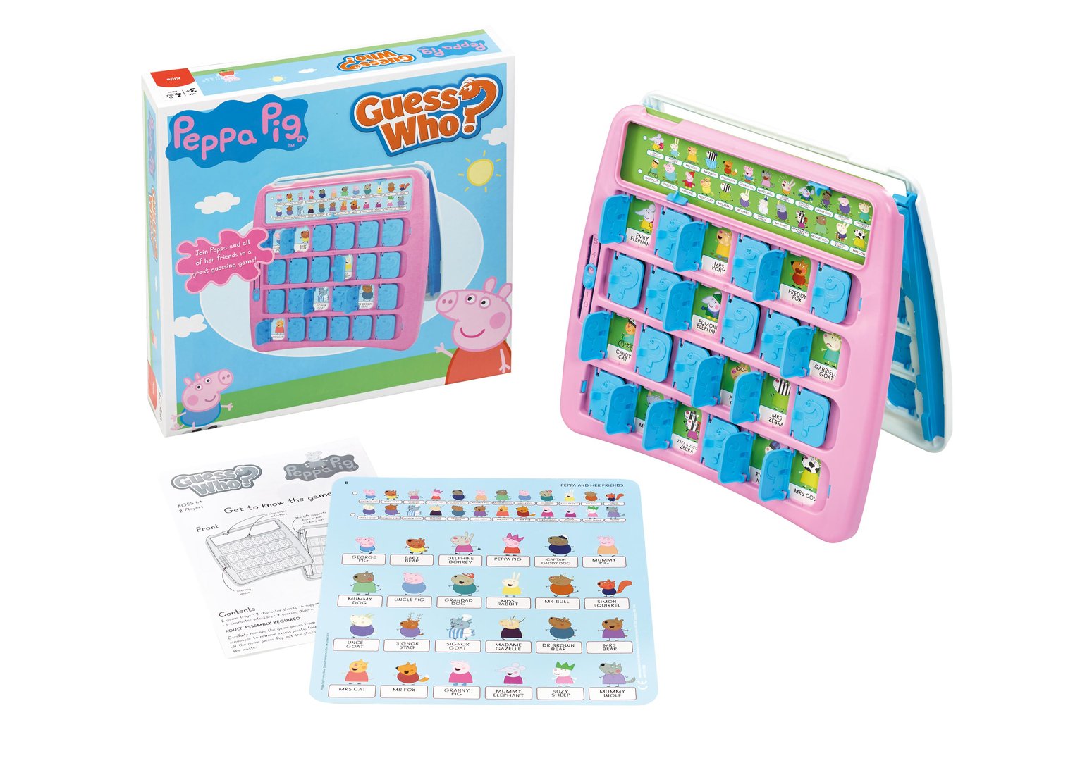 Peppa Pig Guess Who Board Game