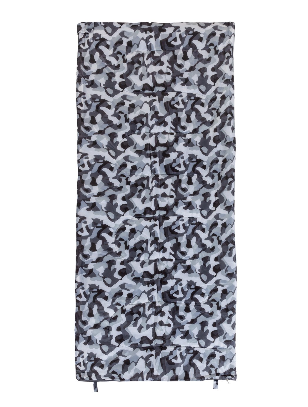 Grey Camo Envelope 200GSM Sleeping Bag