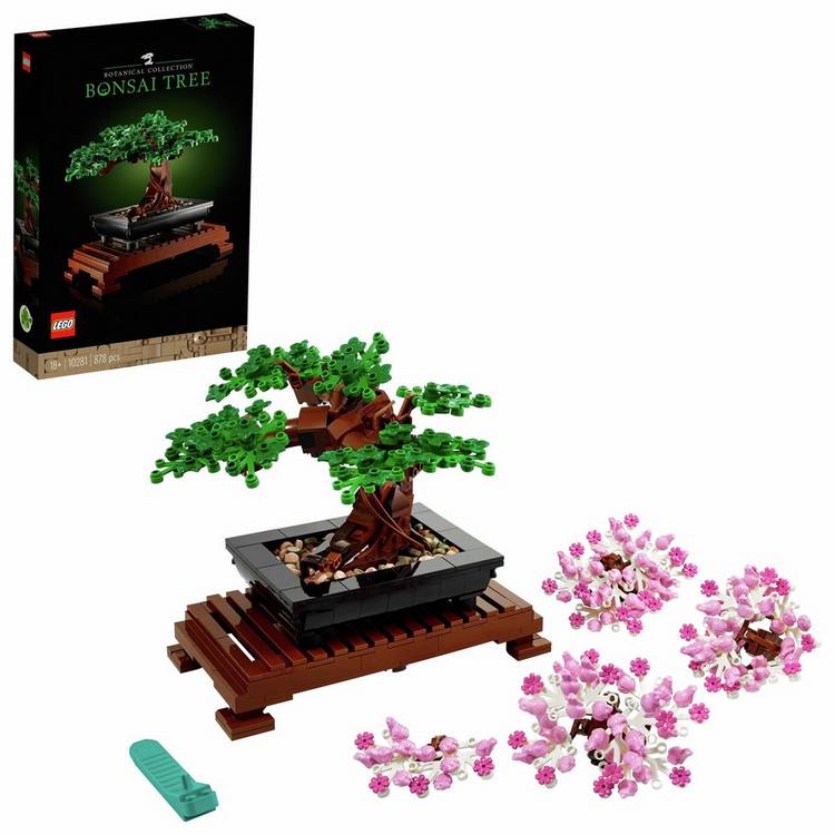 LEGO Icons Bonsai Tree Home Décor Set for Adults 10281 0