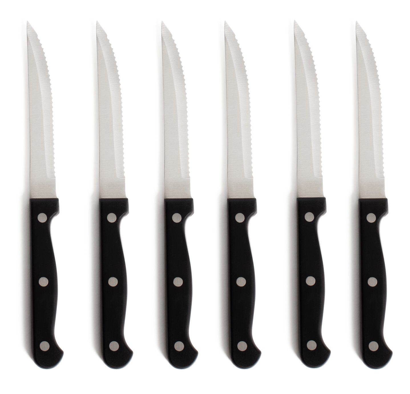 Argos Home 6 Piece Steak Knifes Set - Silver