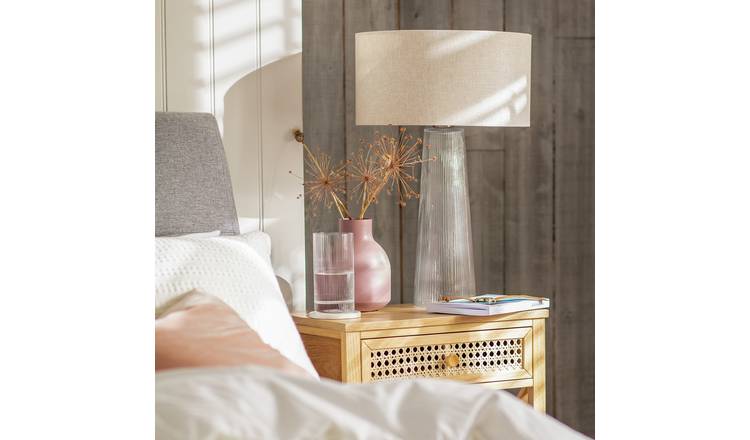 Clear store nightstand lamps