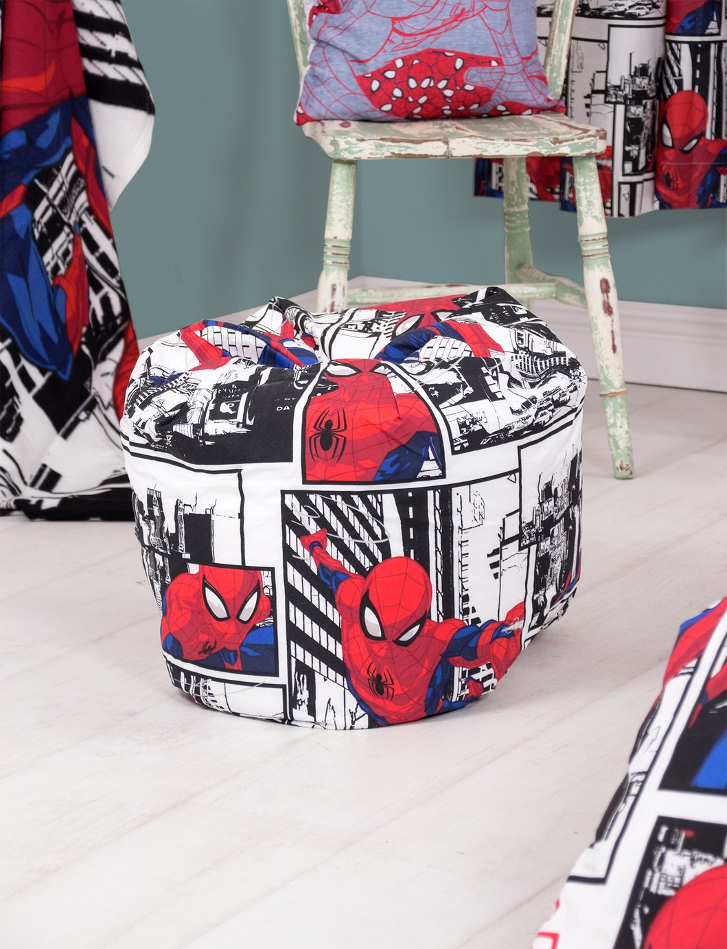 Bean discount bag spiderman