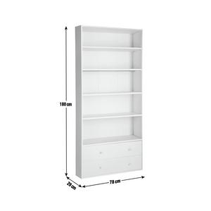 Buy Argos Home Maine 2 Drawer Bookcase Grey Bookcases and