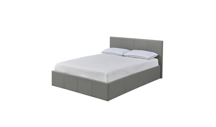 Habitat Lavendon Double Side Opening Ottoman Bed Frame -Grey