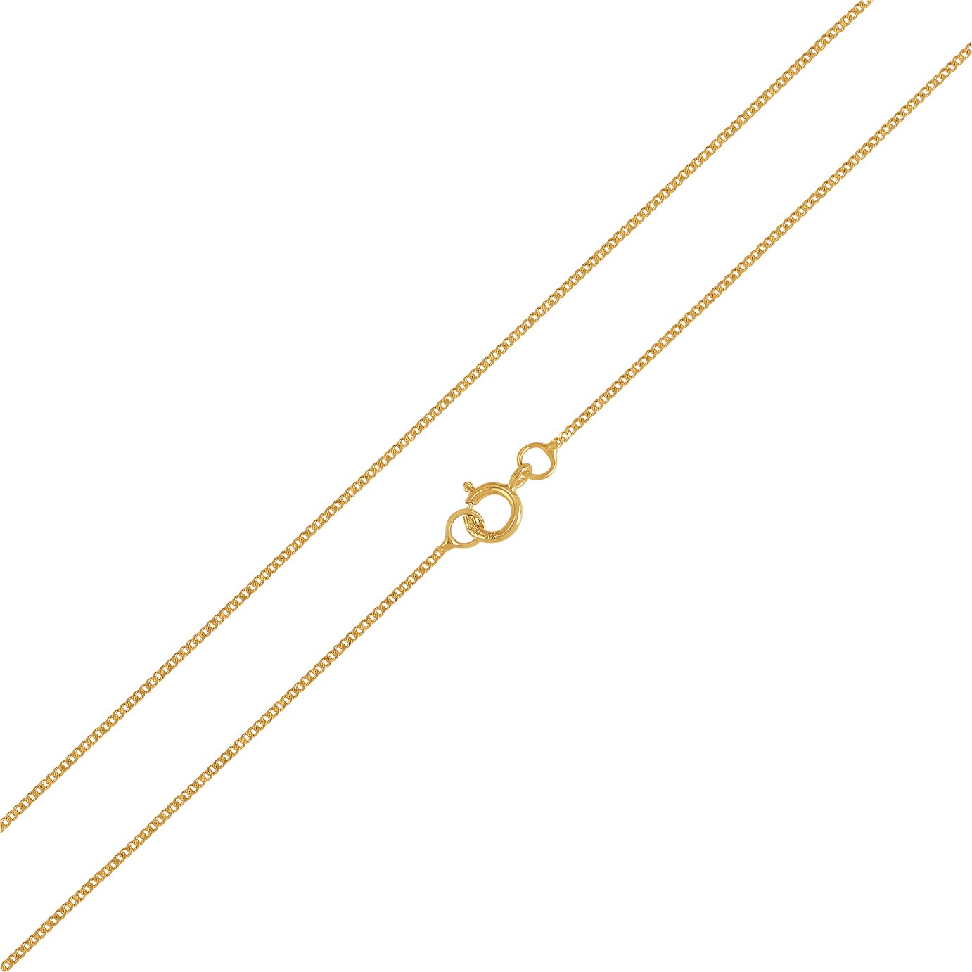 Revere 9ct Gold Fine Curb Chain