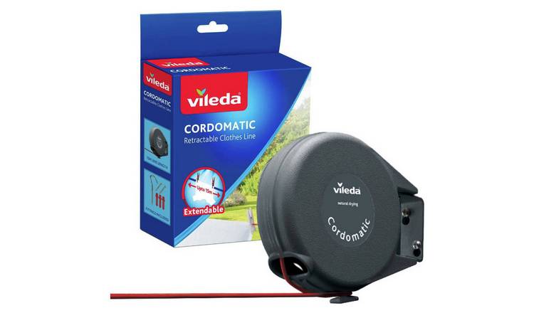 Buy Vileda Cordomatic Retractable Washing Line Argos