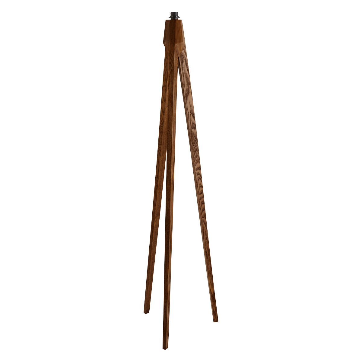 Habitat Tripod Floor Lamp Base - Walnut Stain