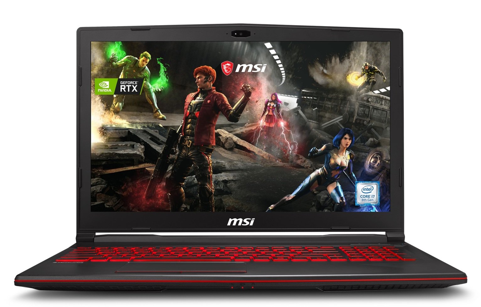 MSI GL63 15.9 Inch i7 16GB 128GB RTX2060 Gaming Laptop