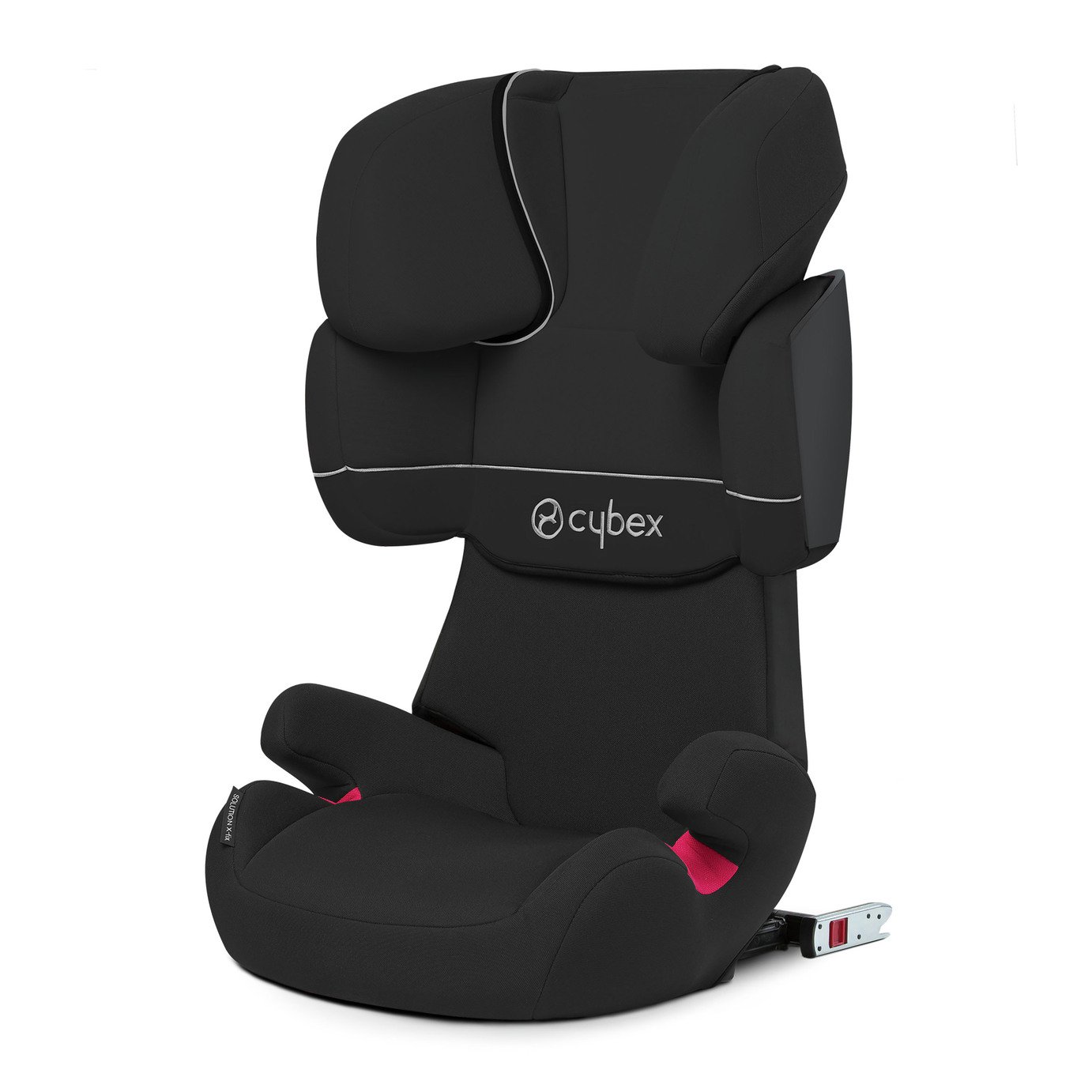 Cybex Solution X-Fix Group 2/3 Car Seat - Pure Black