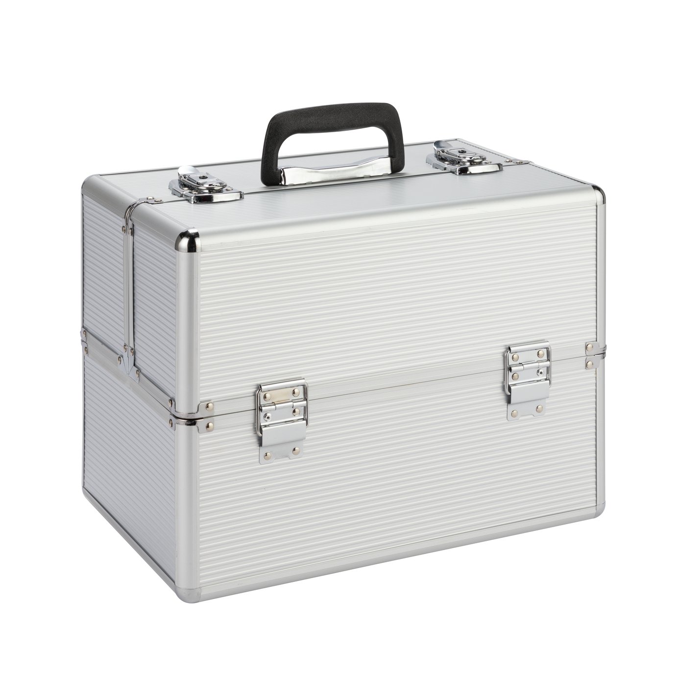 Large Silver Vanity Case