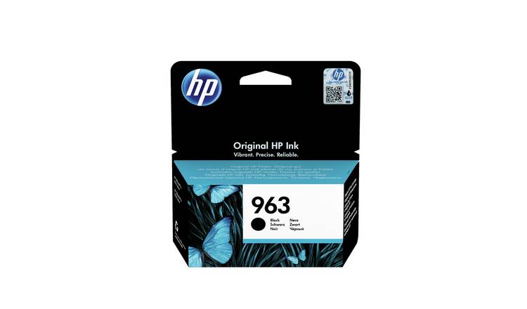 HP 963 Black Original Ink Cartridge - MyHP