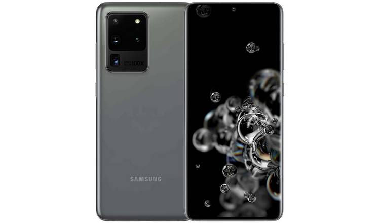 SIM Free Refurbished Samsung S20 Ultra 5G 128GB Mobile Grey 