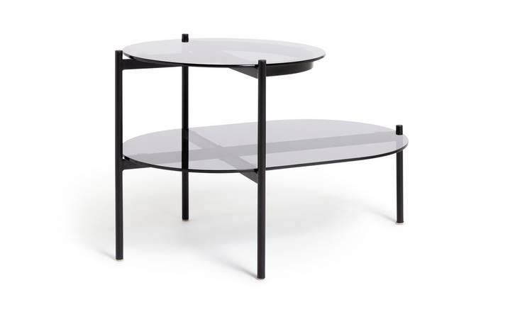 Habitat Neo Tiered Side Table - Black