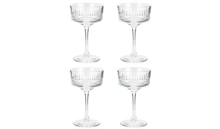 Gatsby Champagne Coupe Glasses, Set of 2 - On Sale - Bed Bath & Beyond -  19215327