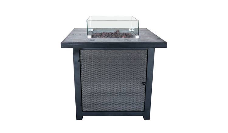 Peaktop HF25601BA UK Gas Fire Pit With Cover
