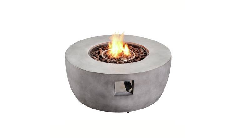 Buy Teamson Home HF36501AA UK Gas Fire Pit With Cover | Fire