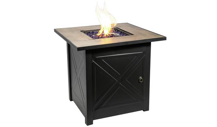 Peaktop HF30181BA UK Gas Fire Pit With Cover