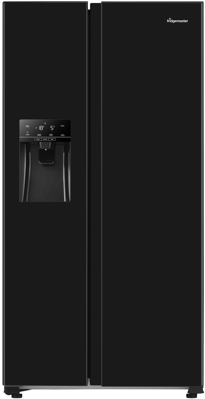 Fridgemaster MS91500IFB American Fridge Freezer - Black