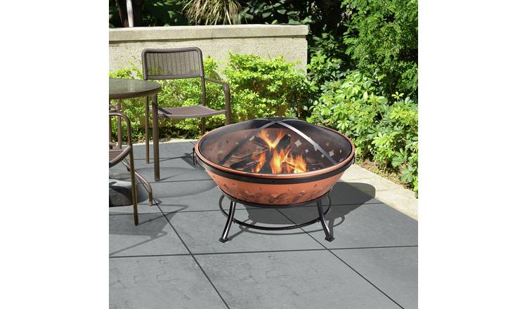 Teamson Home FP35 Wood Burning Fire Pit