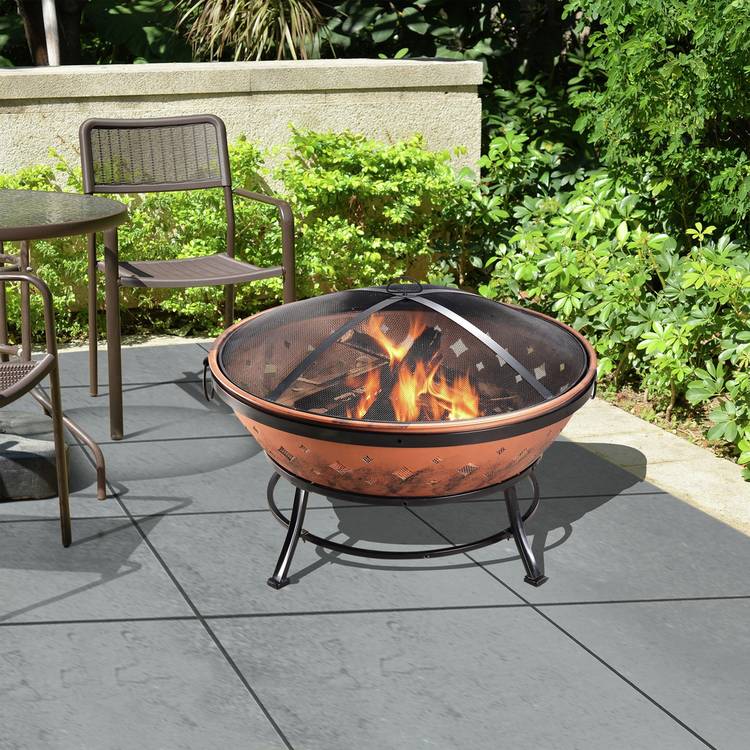Teamson Home FP35 Wood Burning Fire Pit 0