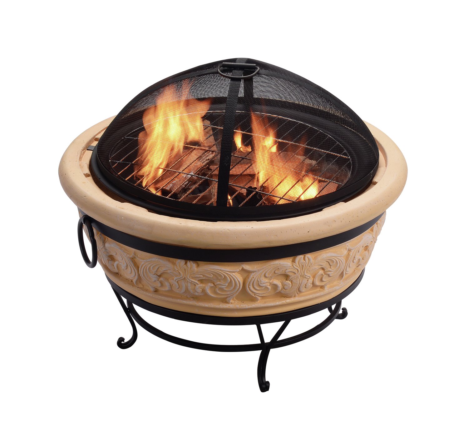 Teamson Home HR26303AA S Wood Burning Fire Pit