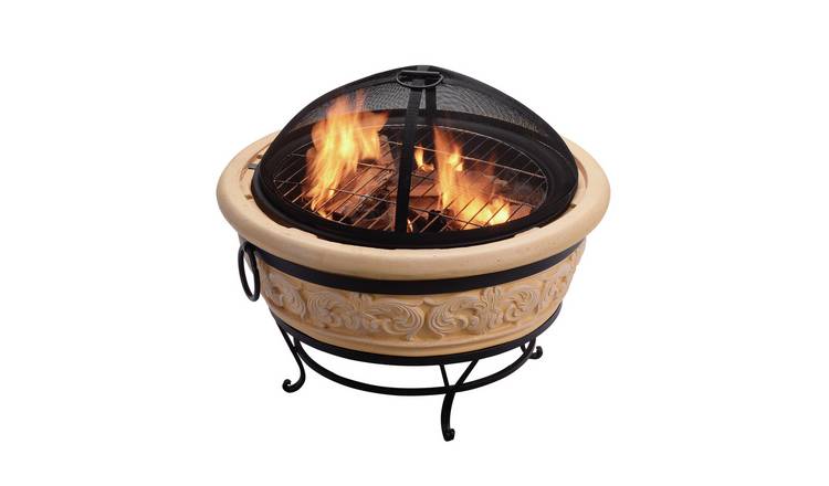 Teamson Home HR26303AA S Wood Burning Fire Pit