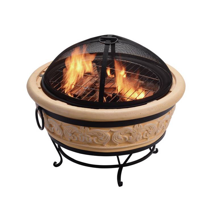 Teamson Home HR26303AA S Wood Burning Fire Pit 0