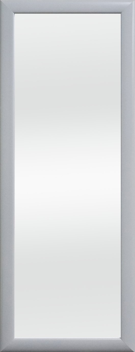 Argos Home Framed Wall Mirror - Grey - 37x97cm