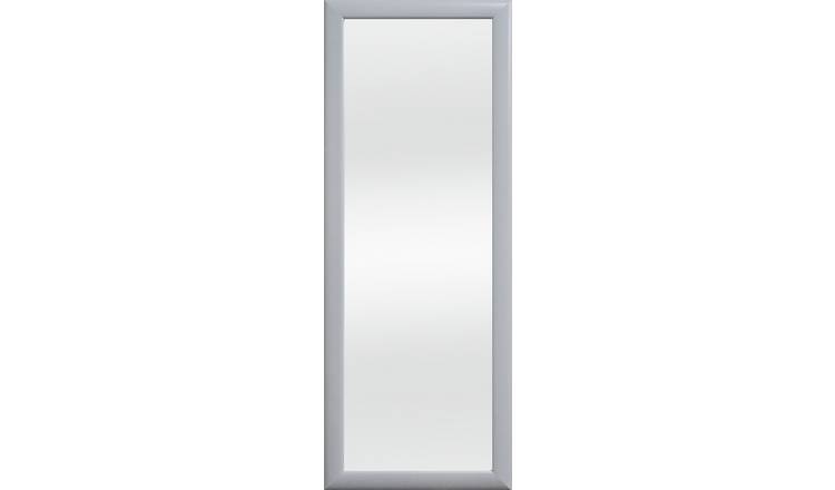 Argos Home Framed Mirror - Grey