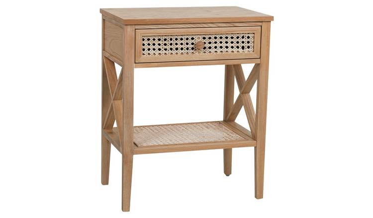 Bedside tables deals with rattan drawers