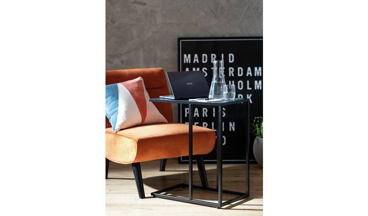 Black end tables online for living room