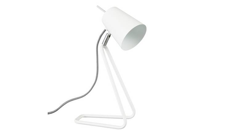 Buy Habitat Lizzie Desk Lamp - White | Table lamps | Habitat