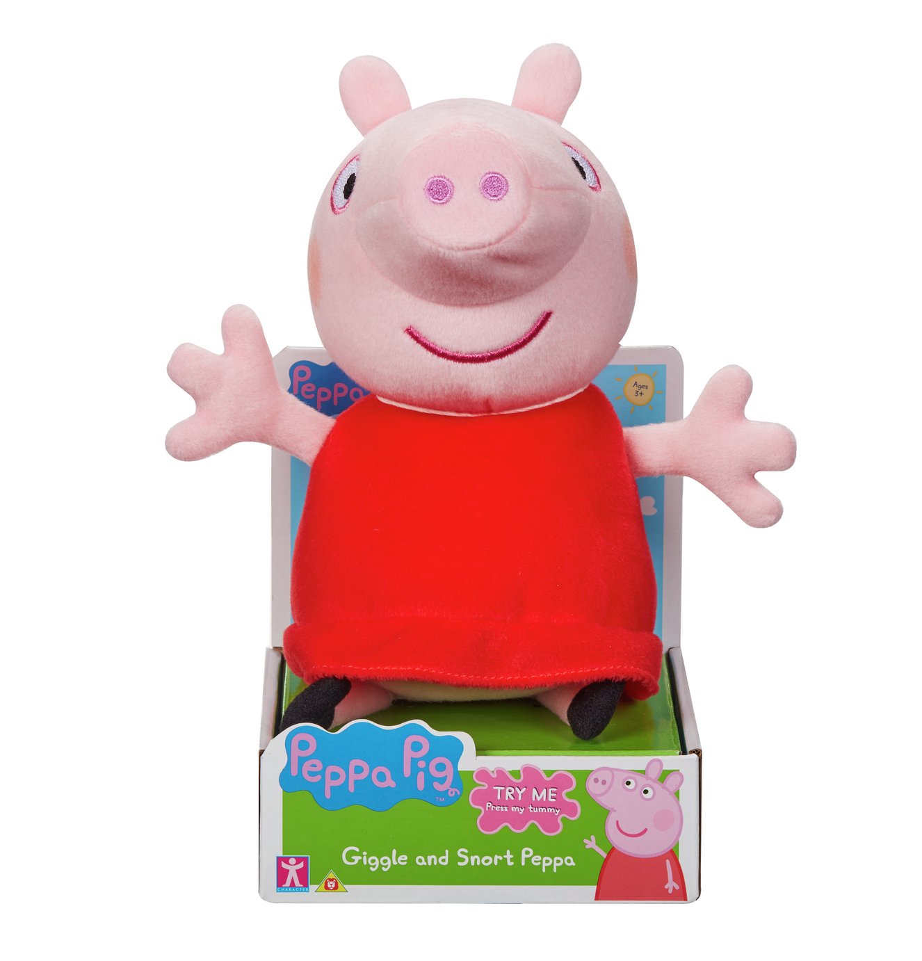 peppa pig soft toy argos