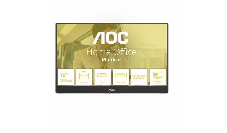 AOC 16T20E2 16 Inch Full HD IPS Portable Monitor