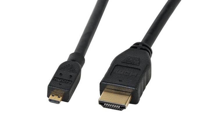 CABLE MICRO-HDMI TIPO D A HDMI TIPO A DE 3M TETHERTOOLS