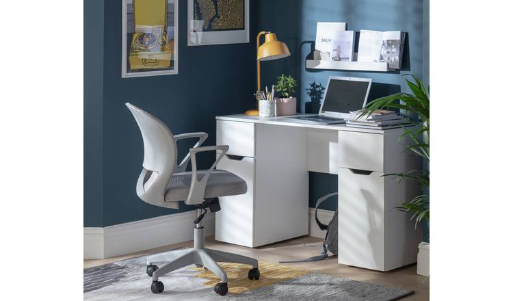 Argos desk chair discount grey