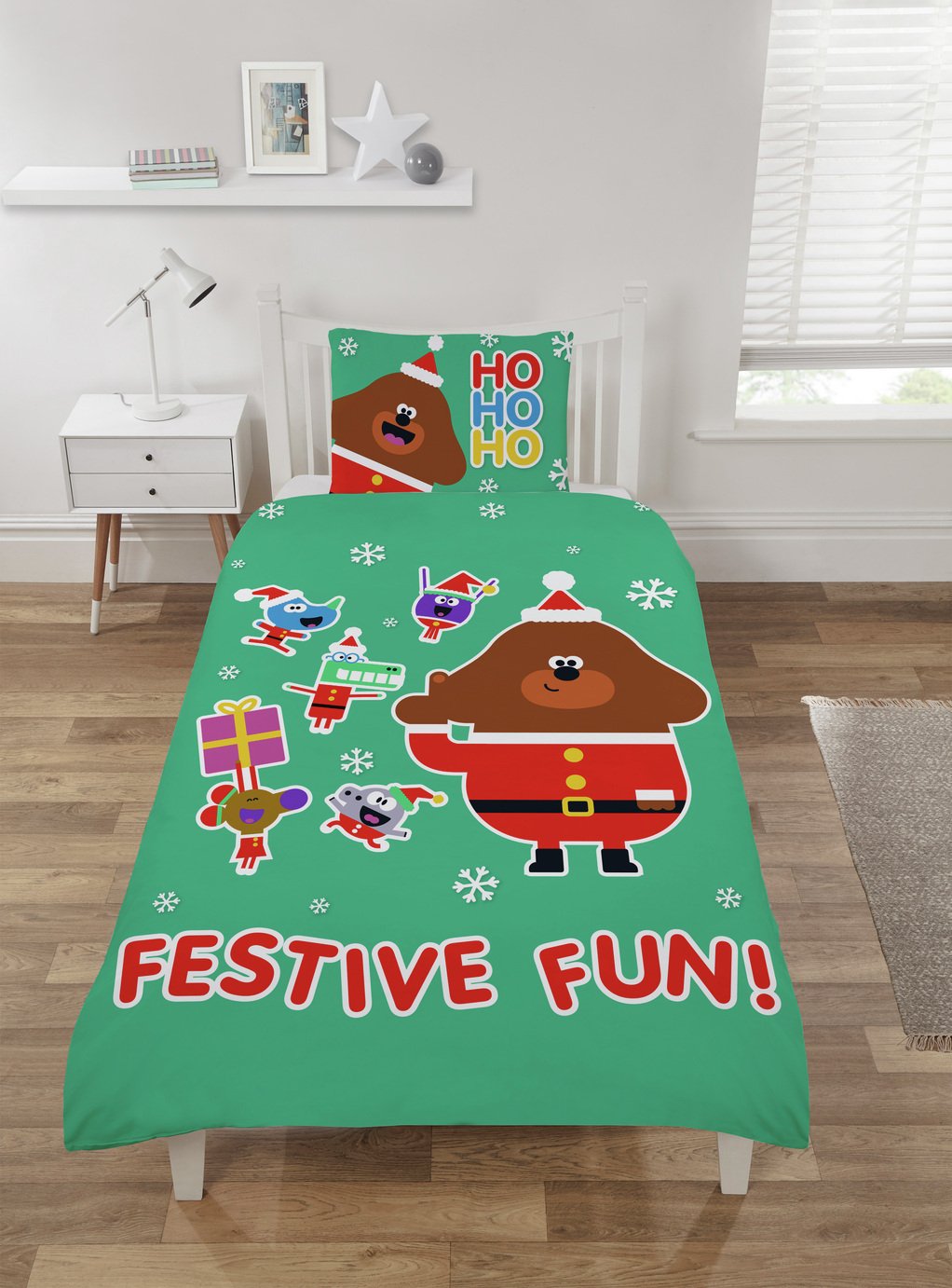 Hey Duggee Kids Christmas Cotton Bedding Set review