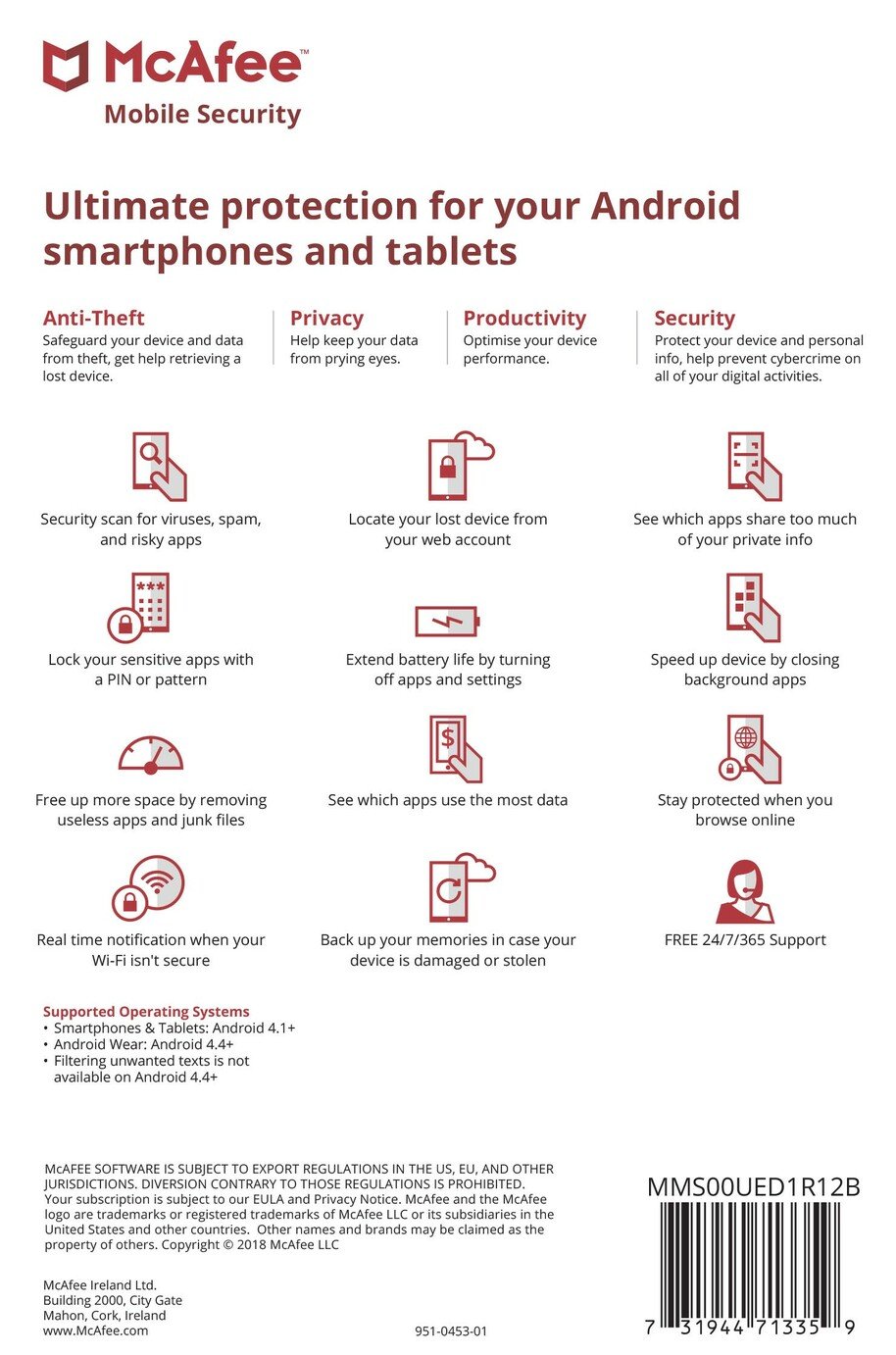 McAfee Mobile Security 1 Year 1 Device Review