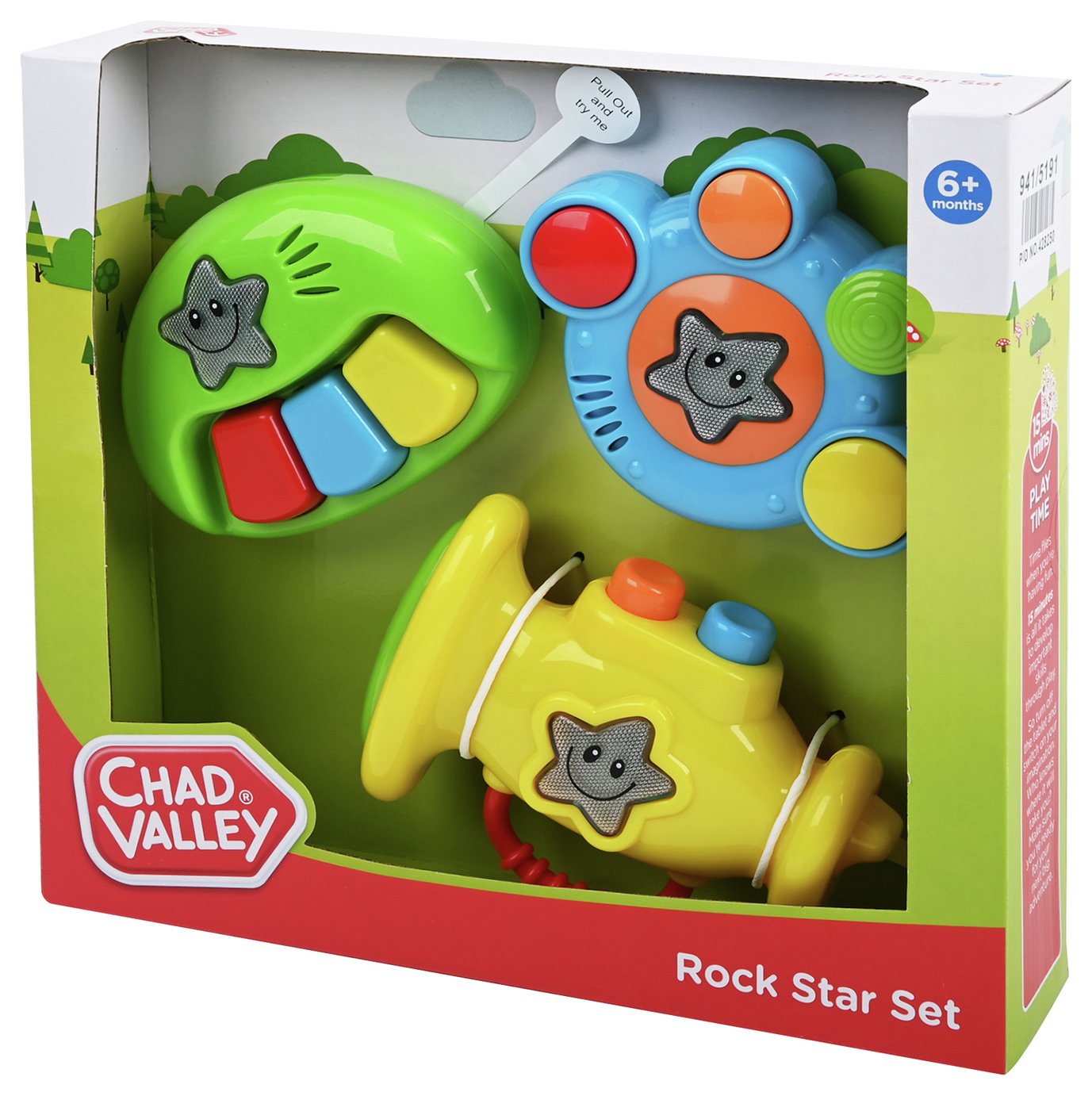 Chad Valley Baby Rock Star Musical Instrument Set