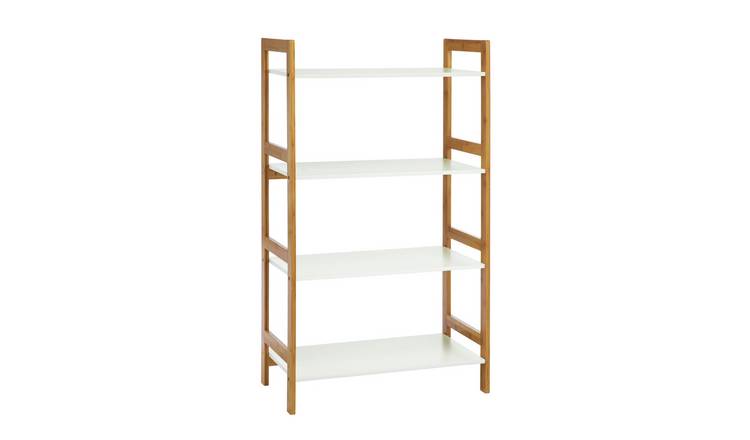 Argos white shelving deals unit