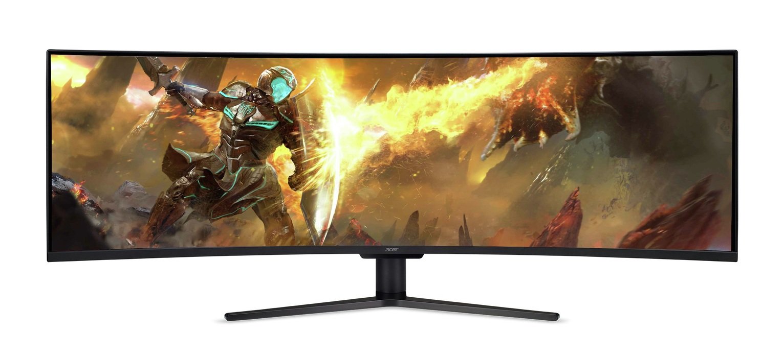 Acer Nitro E1491CRP 49 Inch HDR Curved LED Monitor - Black