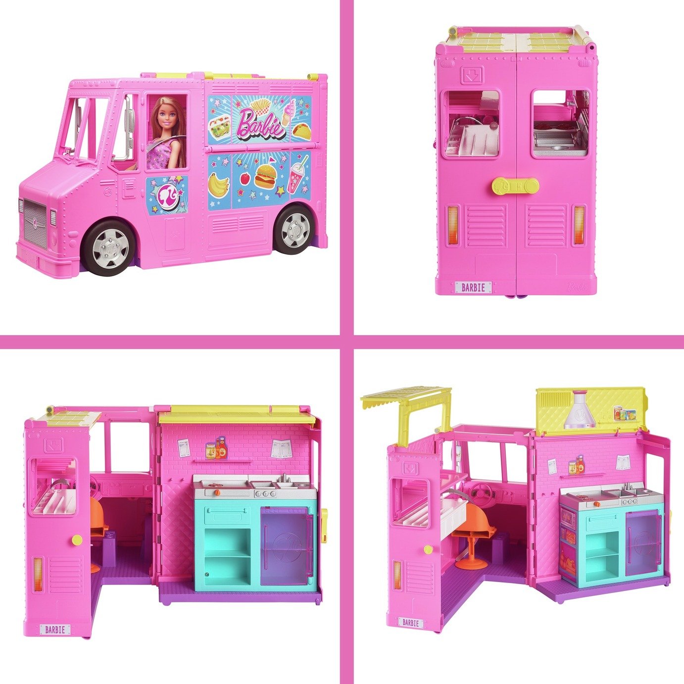 barbie food truck argos