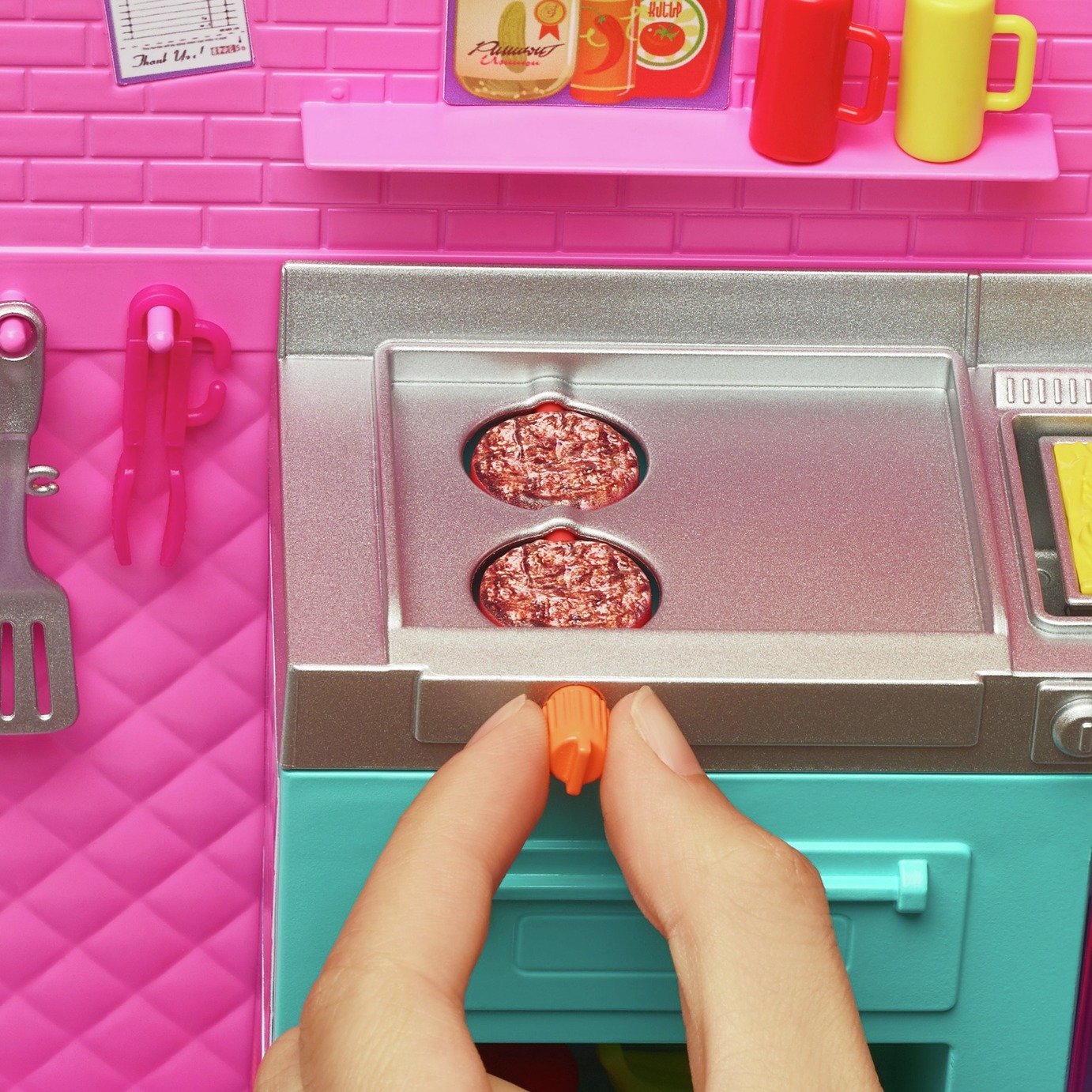 barbie food truck argos