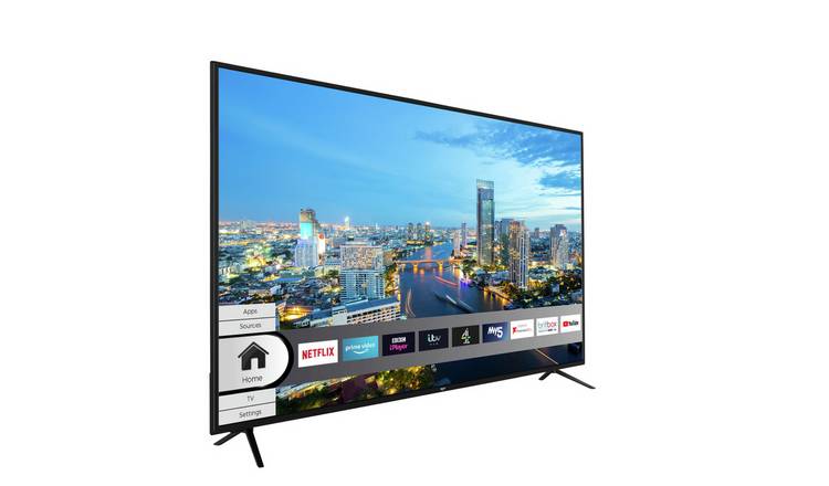 Buy Bush 65 Inch Smart 4k Ultra Hd Hdr Dled Freeview Tv Televisions Argos