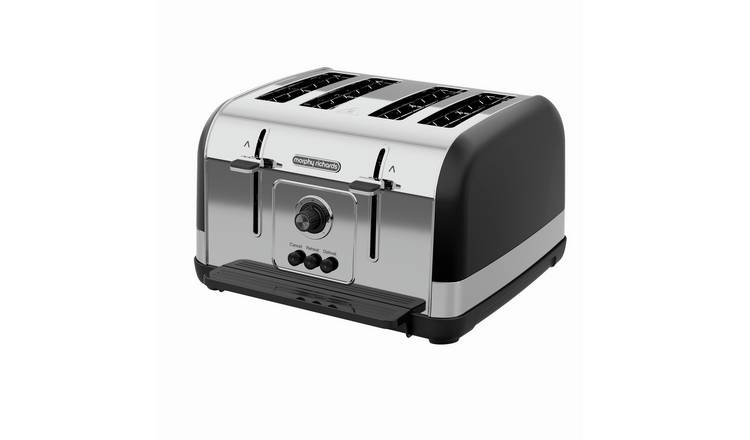 Morphy Richards 240131 Venture 4 Slice Toaster - Black