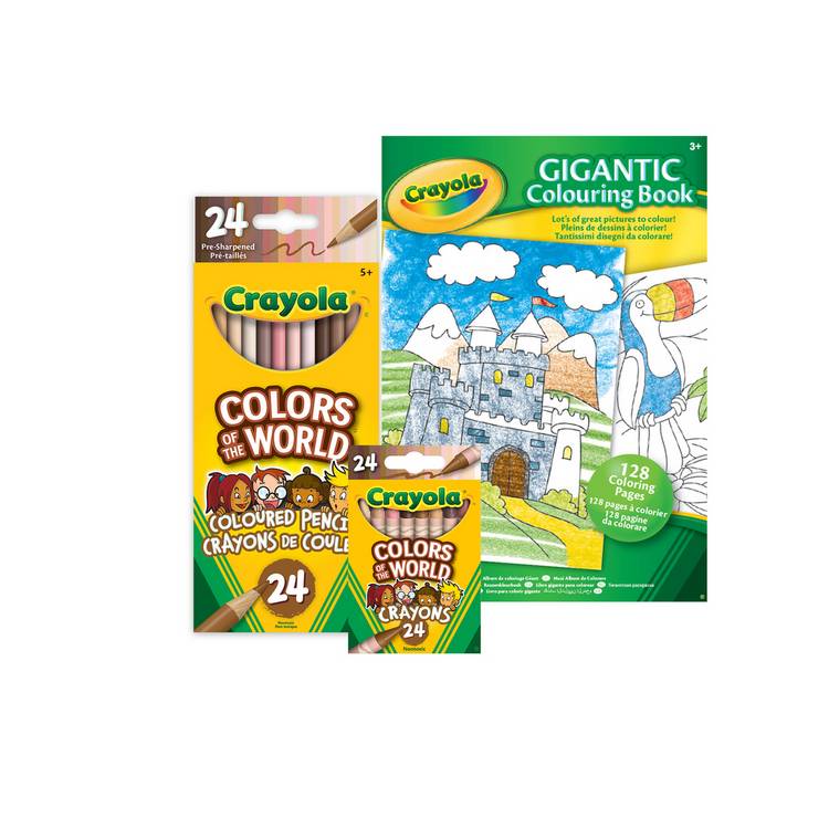 Crayola Colours of the World Crayons Set 0