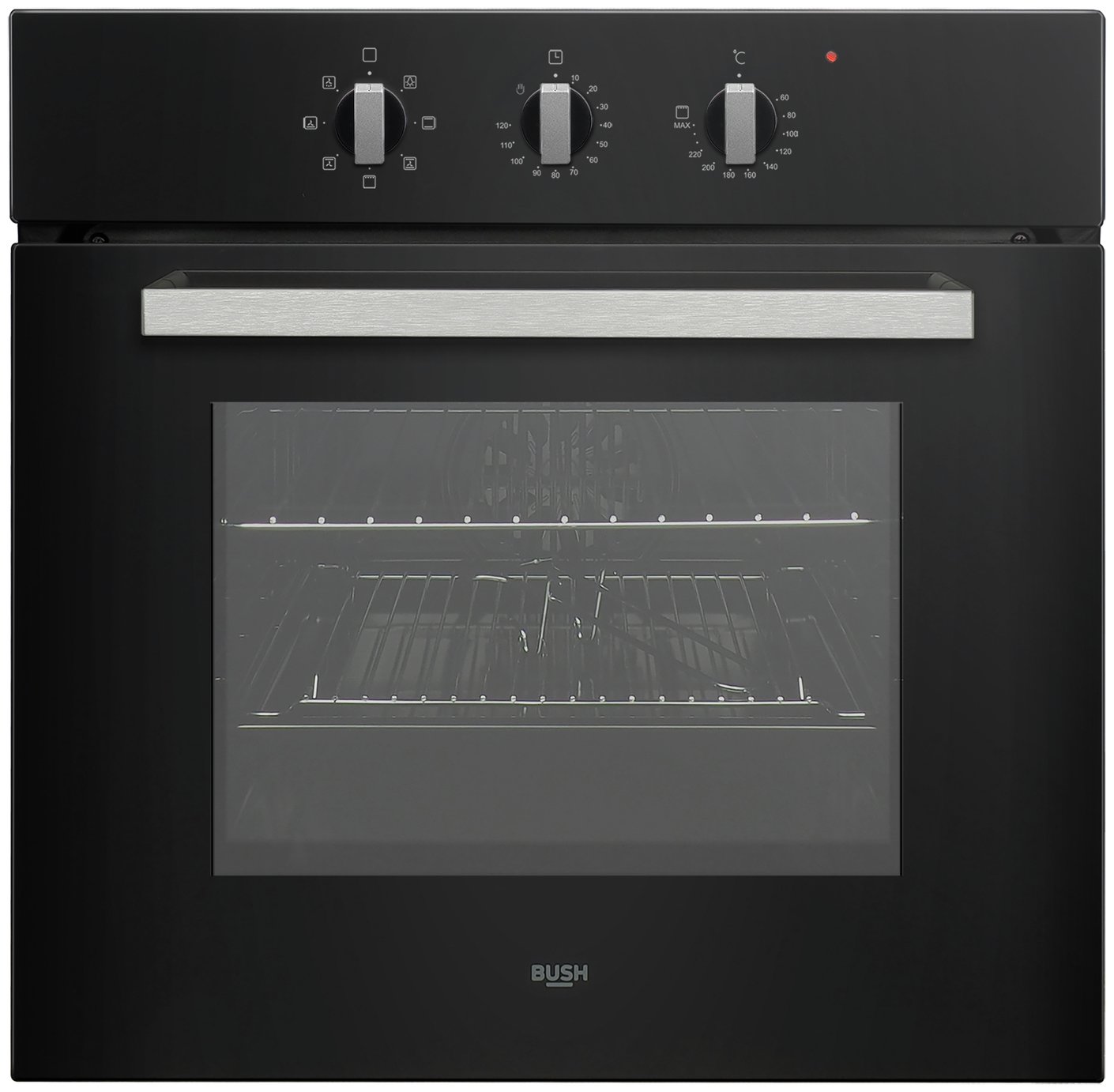 Bush BIBFOBAX Built In Single Electric Oven - Black