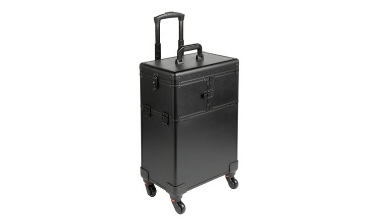 Black Professional Make-up Trolley Case