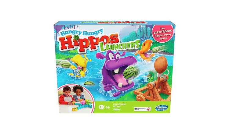 Hungry Hippo Launchers Game by Hasbro Gaming